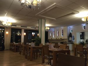 inside at Veggie Delicious in Bielefeld