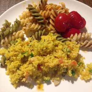 Lunch salad at Wild Thyme in Kowloon