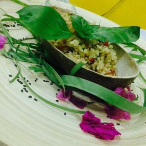 Mediterranean Vegan Touch at Amaluna Restaurant & Lab in Punta Cana