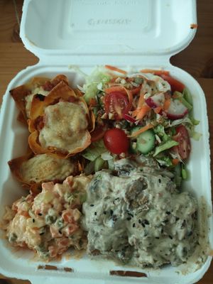 Mixed plate at Amaluna Restaurant & Lab in Punta Cana