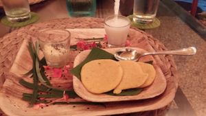 starter before our main meal at Amaluna Restaurant & Lab in Punta Cana