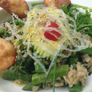 The incredible, mouth-watering risotto  at Yerbabuena - Bordadores in Madrid