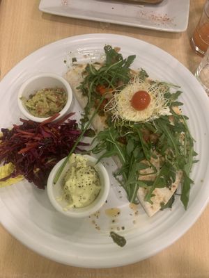 Quesadilla  at Yerbabuena - Bordadores in Madrid