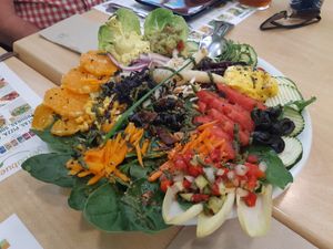 Starter / Special Yerbabuena salad (enough for 3-4 people) at Yerbabuena - Bordadores in Madrid