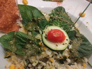 risotto at Yerbabuena - Bordadores in Madrid