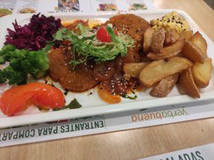 seitan at Yerbabuena - Bordadores in Madrid