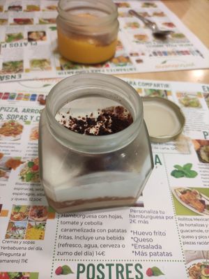 tiramisu at Yerbabuena - Bordadores in Madrid