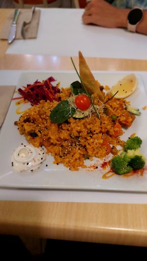 Paella at Yerbabuena - Bordadores in Madrid