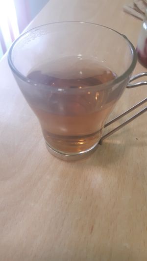 Green tea at Yerbabuena - Bordadores in Madrid