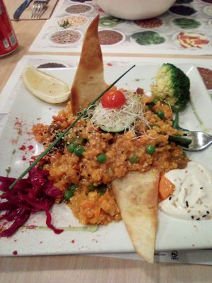 Paella at Yerbabuena - Bordadores in Madrid