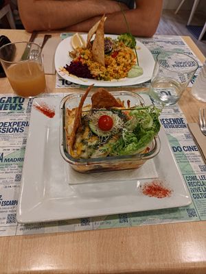 Moussaka at Yerbabuena - Bordadores in Madrid