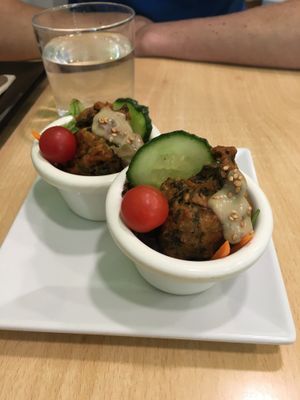 Complimentary starters  at Yerbabuena - Bordadores in Madrid