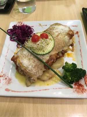 Vegan cannelloni  at Yerbabuena - Bordadores in Madrid