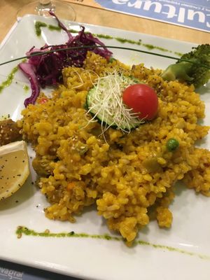 Paella at Yerbabuena - Bordadores in Madrid