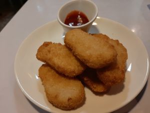 Vegan chicken nuggets at Yé Shū 耶蔬 in Kaohsiung