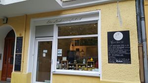 Outside at Die Leckereienfabrik in Berlin