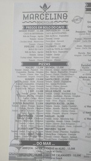  at Marcelino Beach Club in Costa Da Caparica