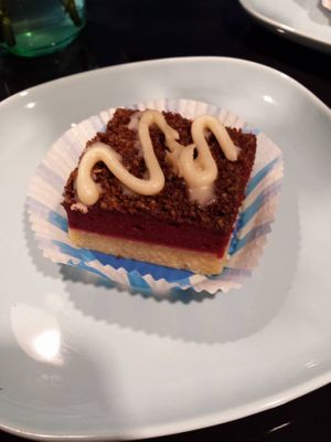 Perfect dessert at Gracias Madre Raw Food in Hamburg