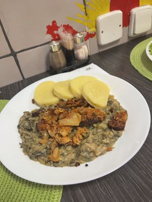   at Veg8 Cafe in Brno