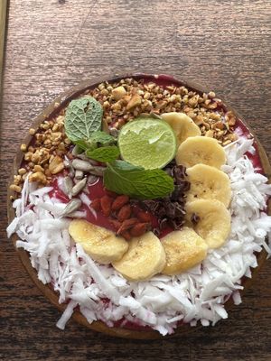Dragon Bowl  at AA Juicery Cafe in Ubud