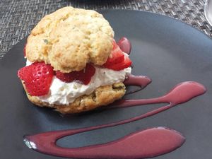 strawberry shortcake  at The Gothic in Belfast