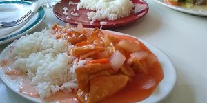 Sweet and sour tofu at Full House Noodle Bar in Lancaster