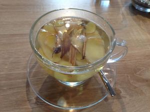 Ginger and licorice tea @ HanoiDeli, Hamburg at HanoiDeli in Hamburg