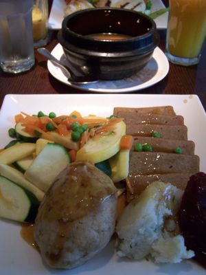 faux meats (2010) at Vegetarian's Paradise 2 in New York City