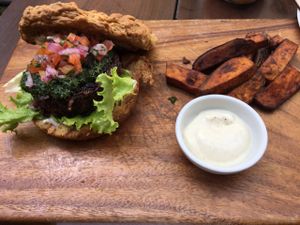 el chimichura burger at SUSI in Metro Manila