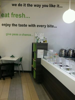 vegan at Super Falafel - Balcescu in Bucharest