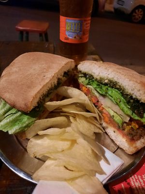 Vegan Ftira at Gugar in Valletta