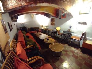 Downstairs space at Gugar in Valletta