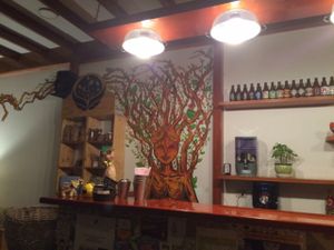 Bar at Siembra in Lima