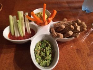 The 'Triple' appetizer at Siembra in Lima