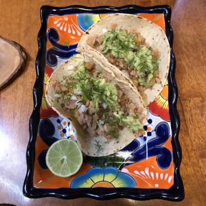 Tacos al pastor.  at Siembra in Lima