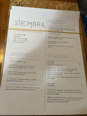 Carta p1  at Siembra in Lima
