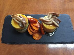 Cauda de quinoa y dalta at Siembra in Lima