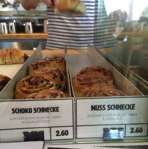 yummy pastries at Lost Weekend in Munich