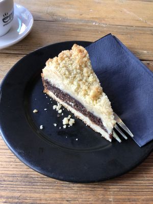 Delicious Nut Crumble  at Lost Weekend in Munich