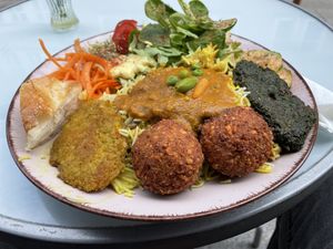 Shirin plate  at Shirin in Gottingen