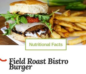 Field Roast Burger at Dolma Foods in Moncton