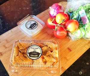 Donair végétalien / plant-based at Dolma Foods in Moncton