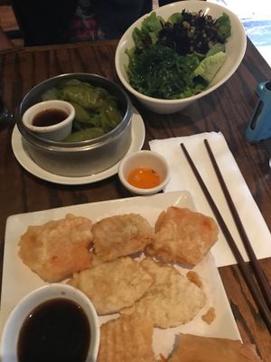 seaweed salad at LuAnne's Wild Ginger in New York City