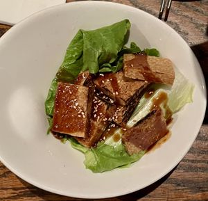 Satay tempeh  at LuAnne's Wild Ginger in New York City