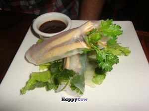 summer rolls at LuAnne's Wild Ginger in New York City