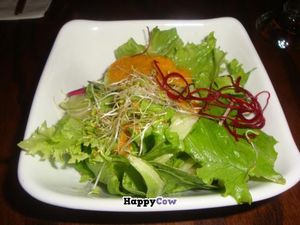mango salad at LuAnne's Wild Ginger in New York City