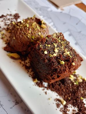 Brownie at La Barricona in Ripoll