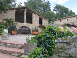 Outside at La Barricona in Ripoll