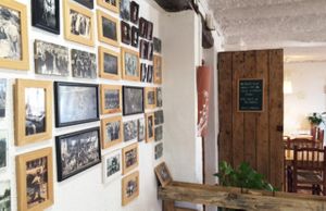 historical photos of antifascist fighters from Catalonia and a lot more. at La Barricona in Ripoll