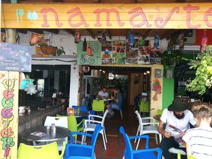 Namaste Restaurant, nice and cosy place.  at Namaste Restaurant in Guatape